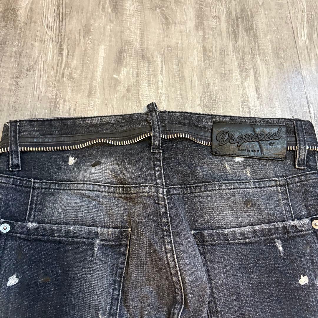 定価9万　DSQUARED2 TIDY BIKER バイカー クラッシュ加工44