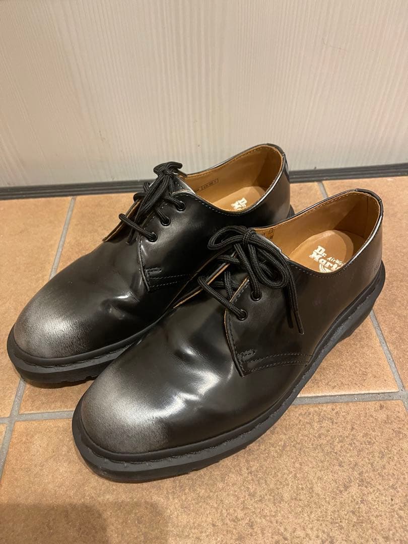 靴 supreme Dr.Martens 1461 3-eye shoes