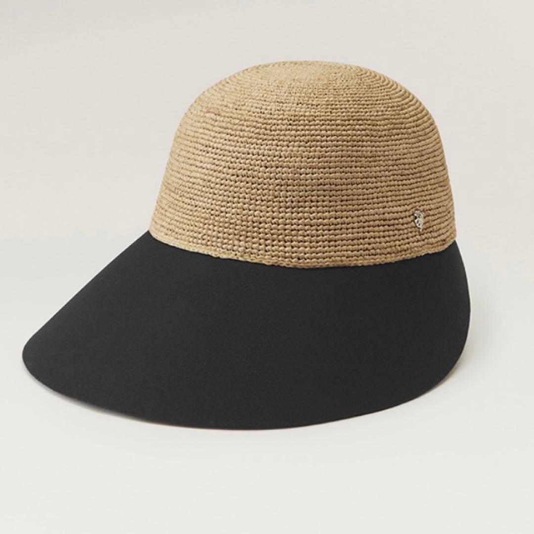 新品 Helen Kaminski ブレイズ ナチュラル x ブラック