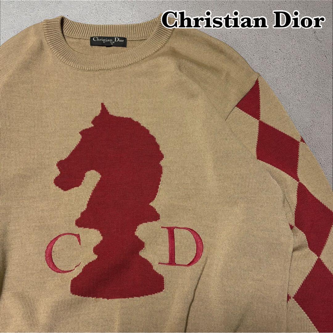Christian Dior MONSIEUR ロゴ ニット L 90's