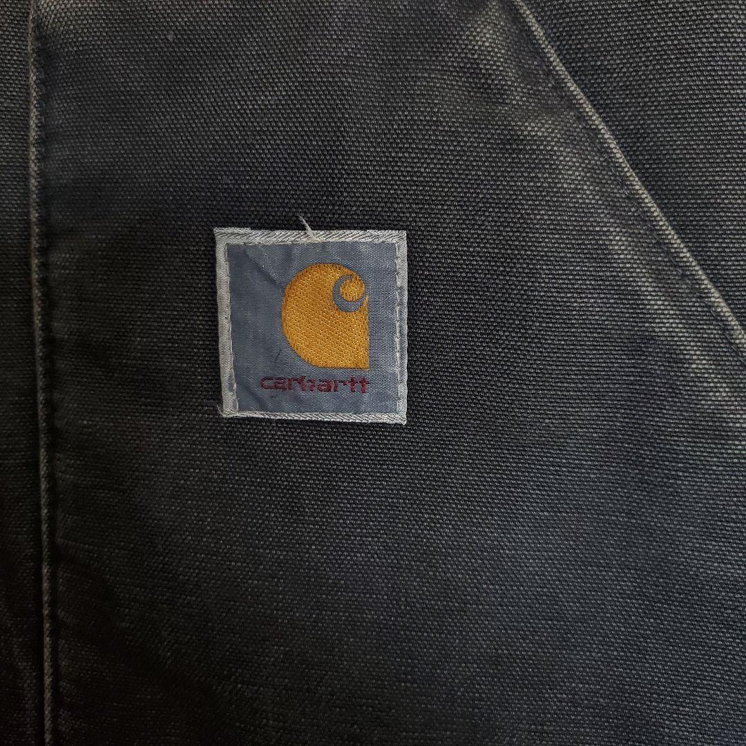 7*9様 Carhartt ダックベスト ブラック XL 腰ゴム