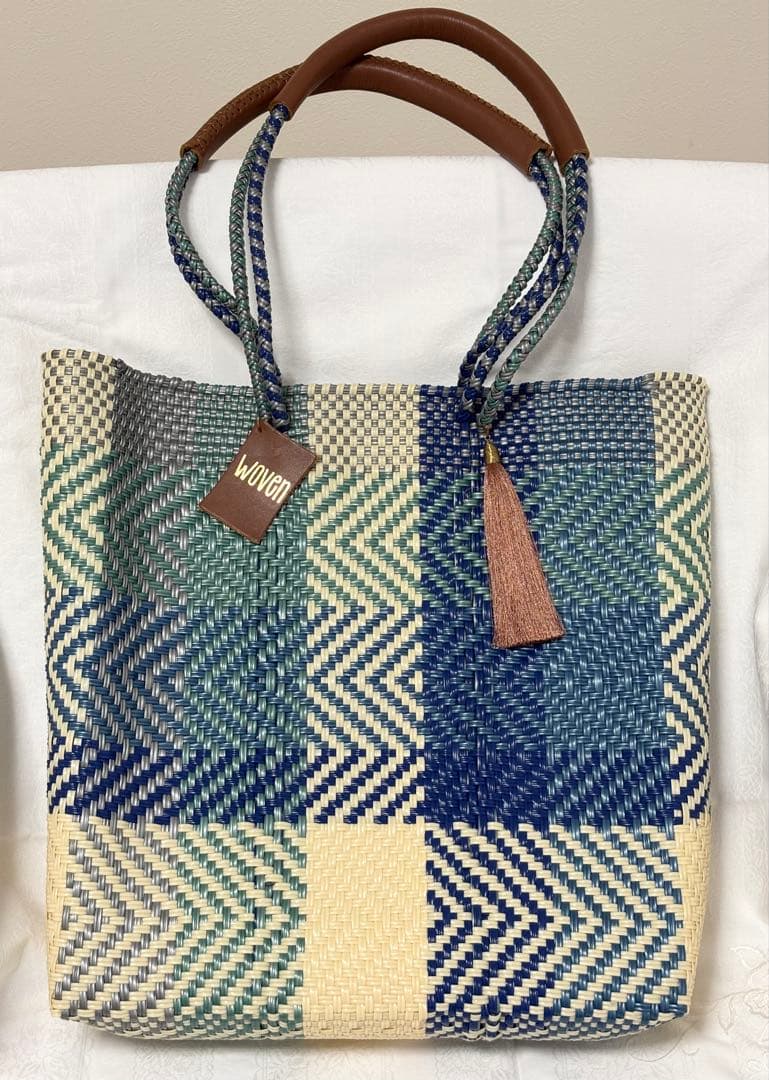 WOVEN メルカドバッグ かごバッグ トールサイズ