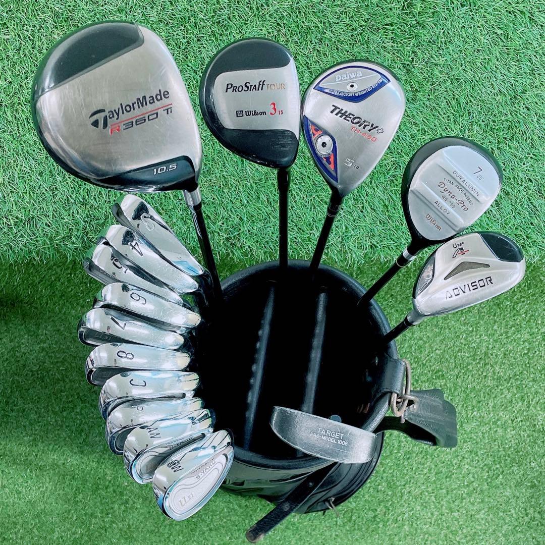 ゴルフクラブ　メンズセット　初心者　テーラーメイド　R360 Ti N1980