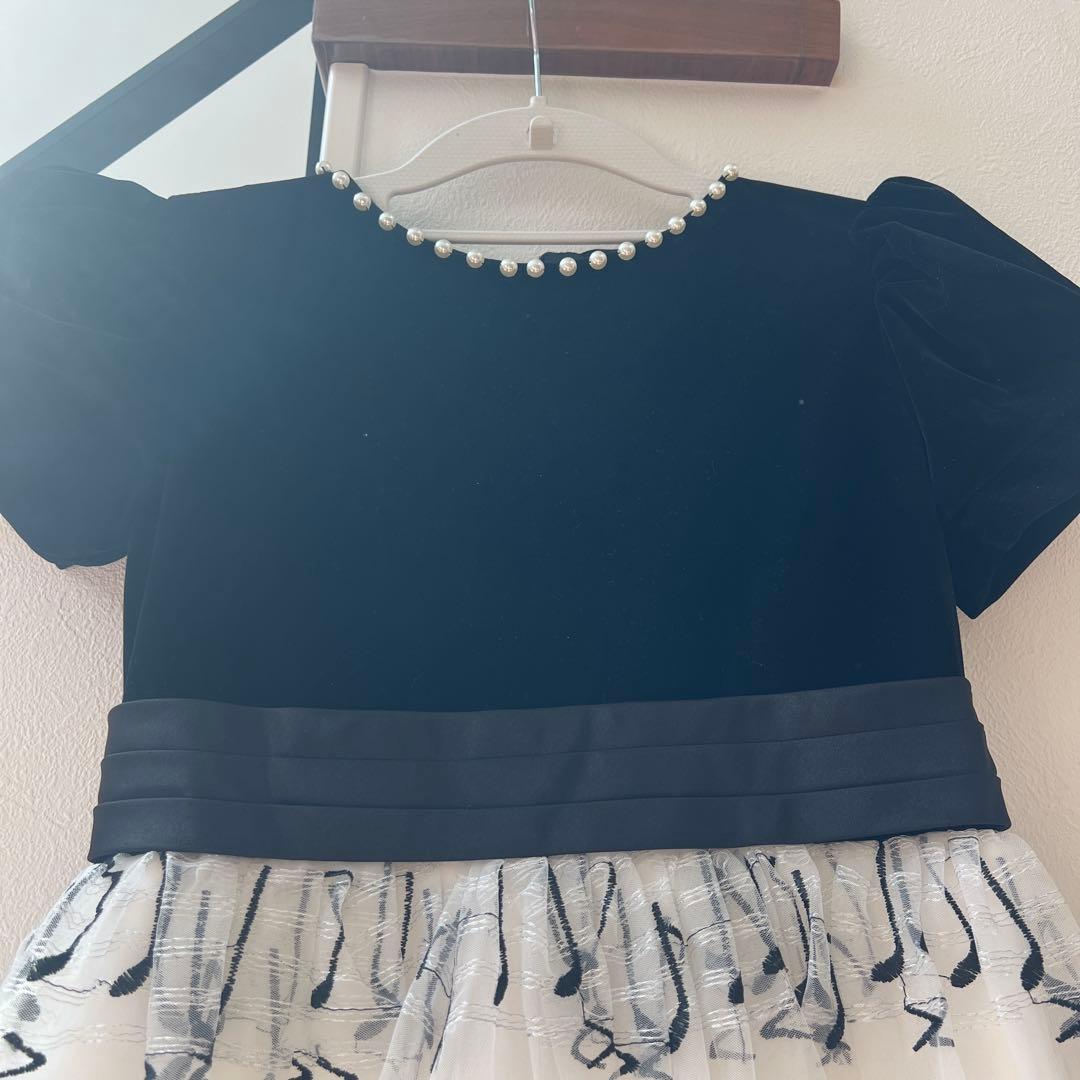 ピアノ発表会音符ドレス