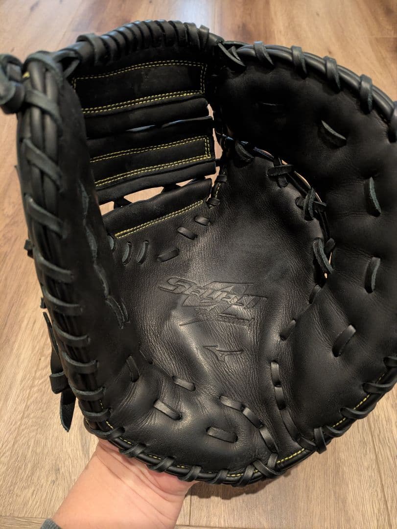 ミズノ SELECT9 軟式 ファーストミット 一塁手用 美品 Mizuno