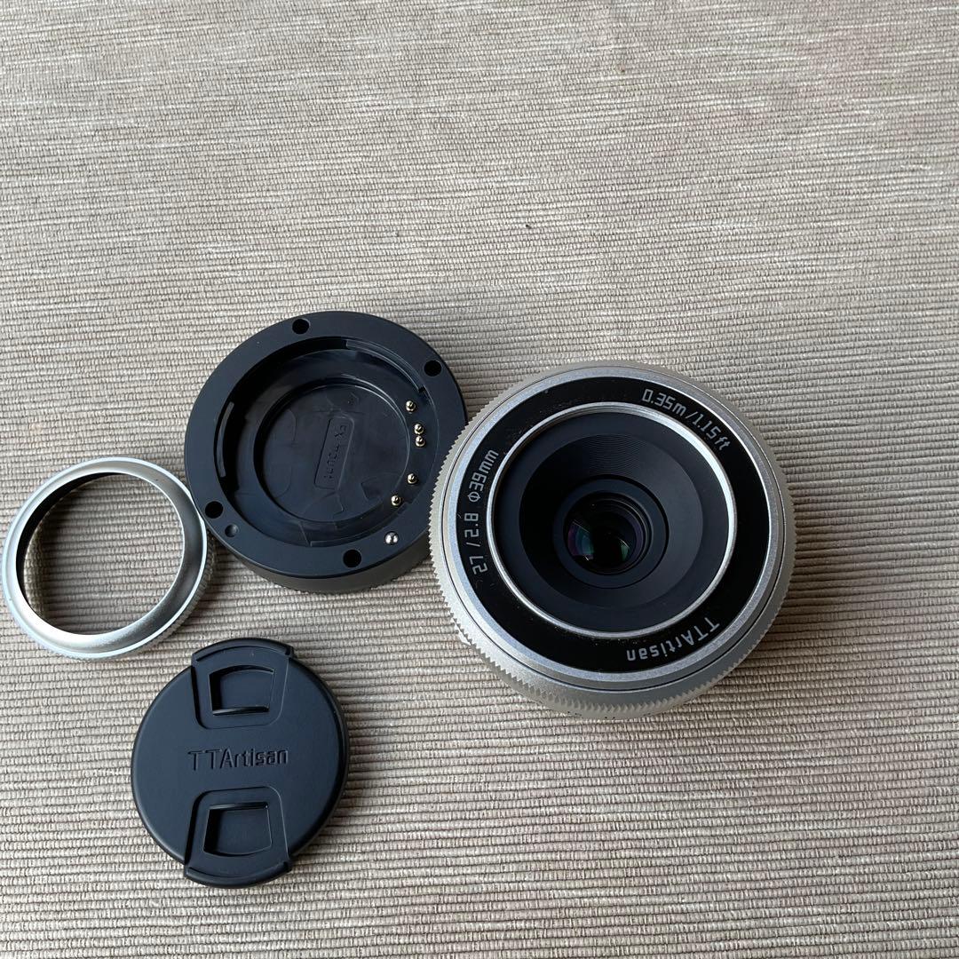TTARTISAN AF27mm f2.8単焦点レンズ シルバー