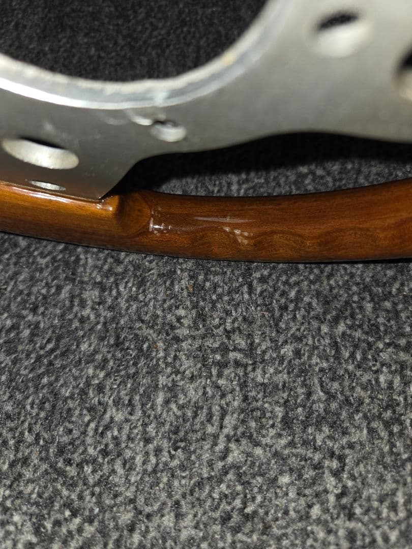 水野ワークス ウッドステアリング 28パイ