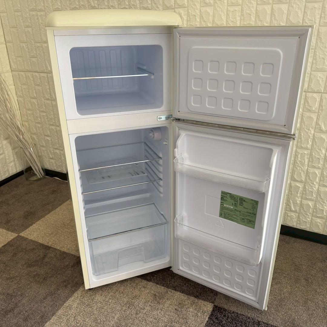 東京23区配送無料✨アイリス　ユアサプライムス　冷蔵庫　電子レンジ　レトロ　美品