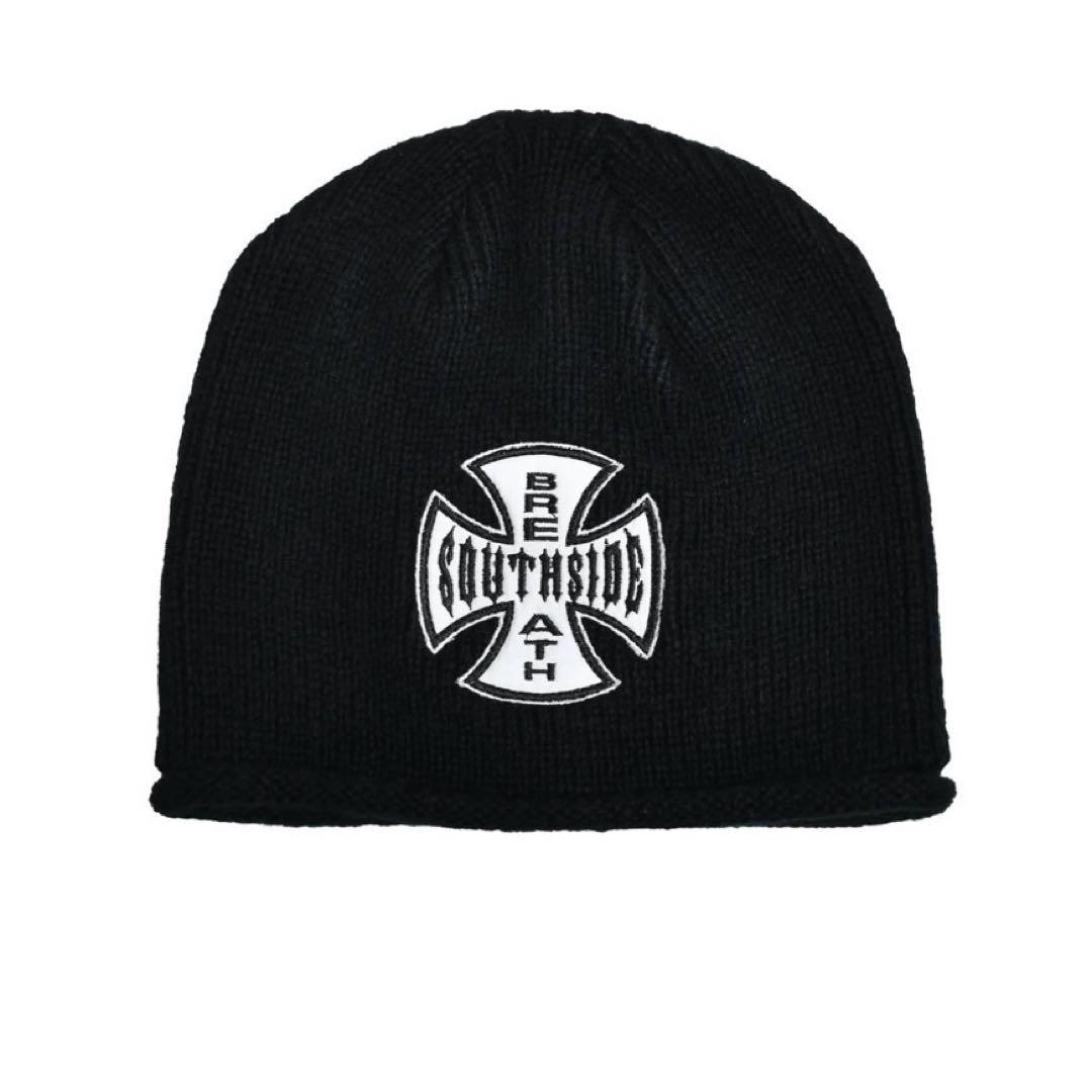 【完売品✨】BREATHSOUTHSIDECROSS DAMAGE BEANIE