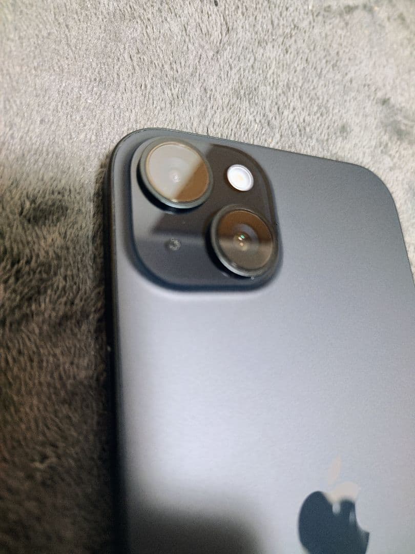 SHiiiiiRA iPhone 15 Plus 128GBブラック