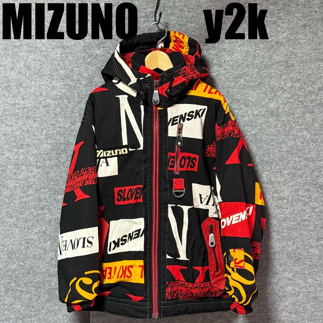 MIZUNO スノボウェア　スキーウエア　アウター ブルゾン マルチカラーy2k