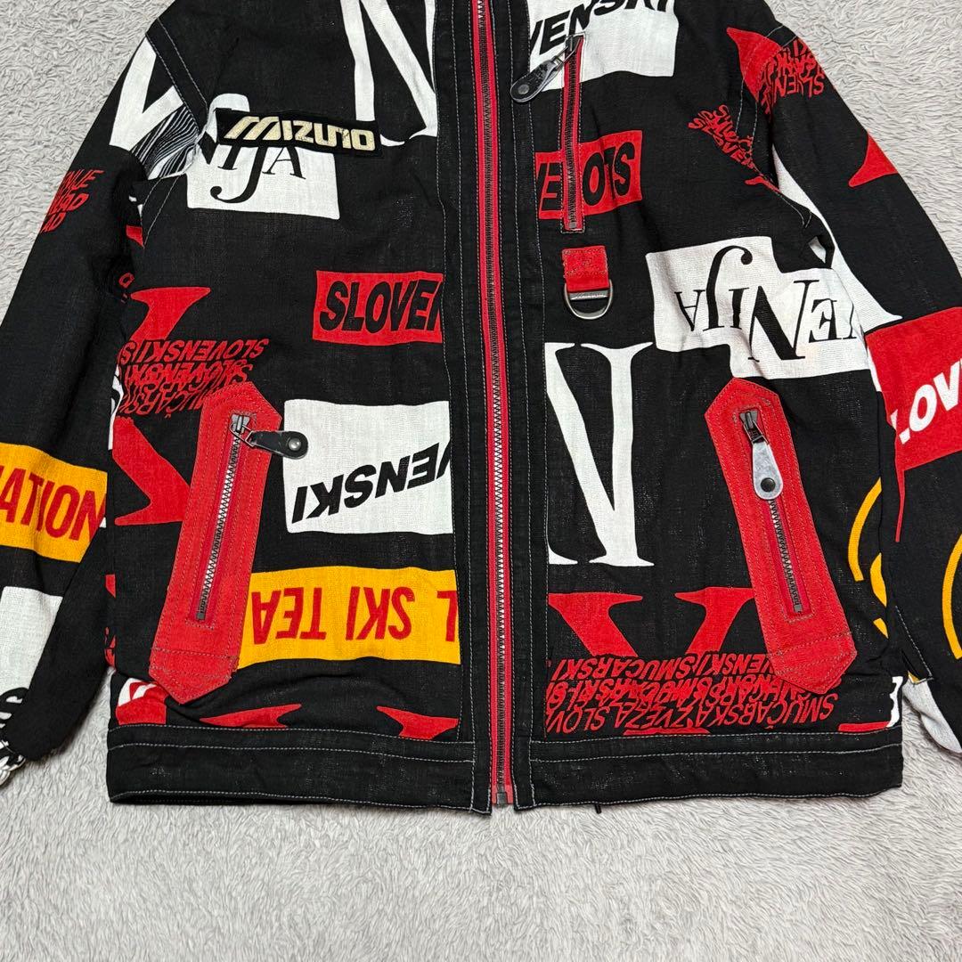 MIZUNO スノボウェア　スキーウエア　アウター ブルゾン マルチカラーy2k