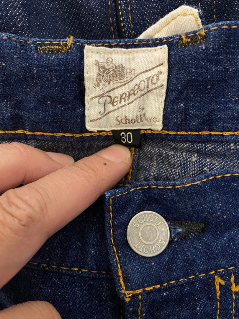schott デニム 30インチ 未使用