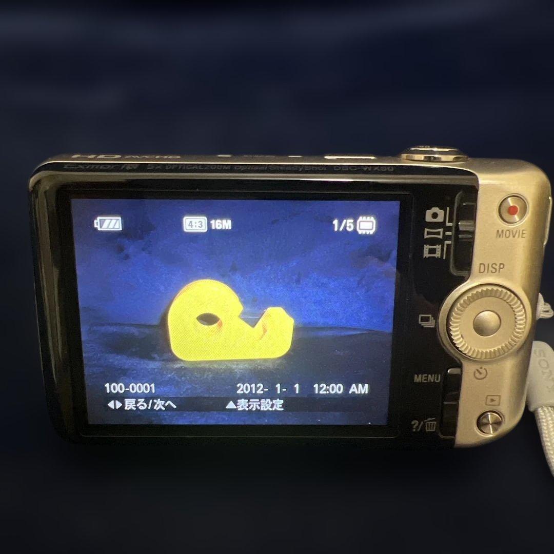 SONY Cyber-shot 16.2メガピクセル DSC-WX50