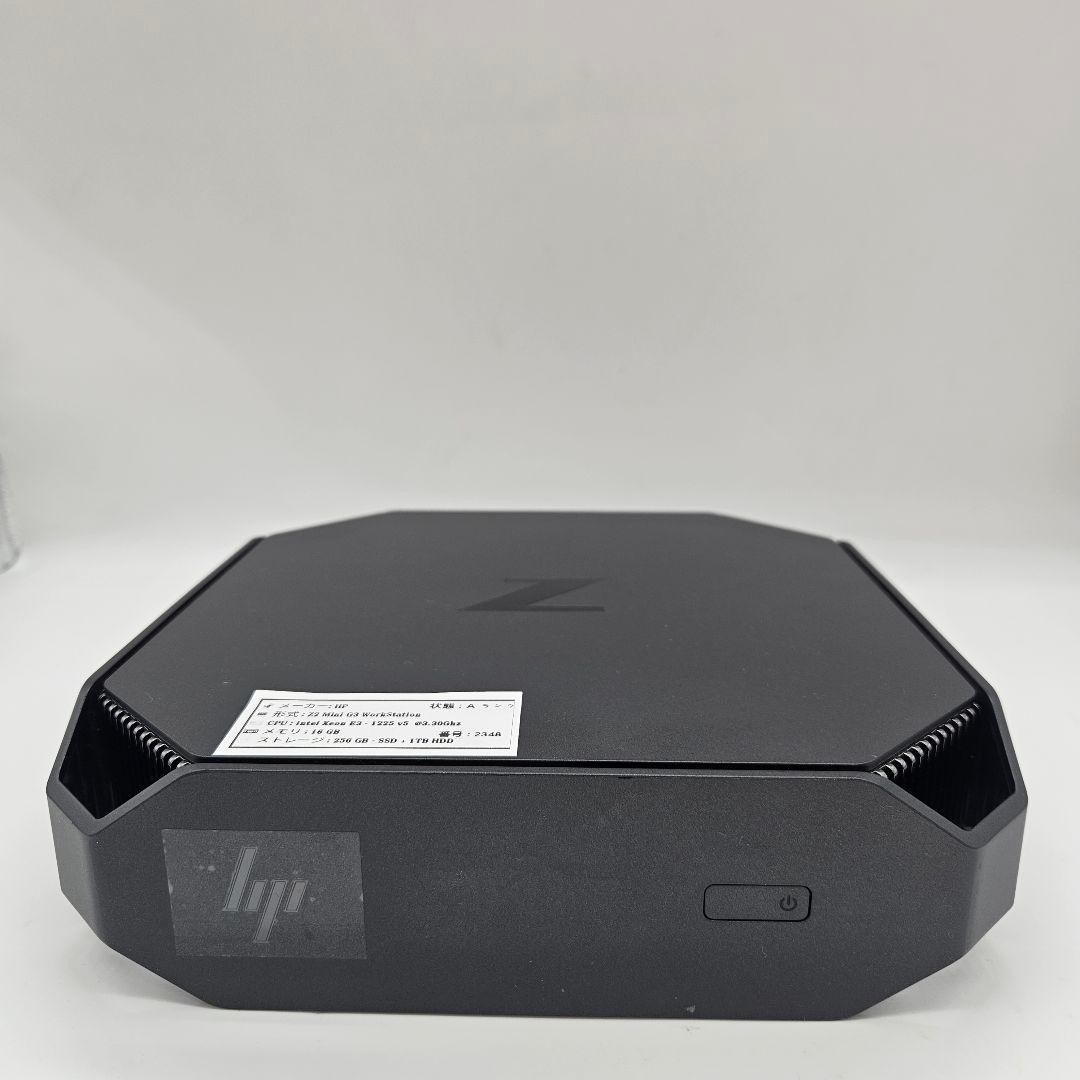 ミニPC HP Z2 Mini G3 WorkStation | SSD 256 GB