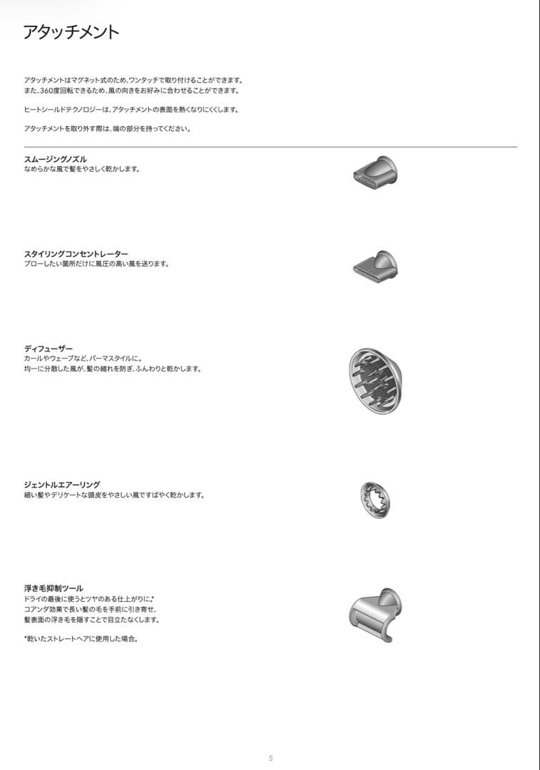 dyson ダイソン　ヘアドライヤー　ブラック　ニッケル