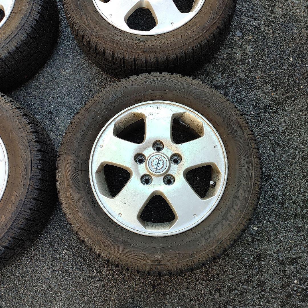 C25 セレナ純正ホイール　スタッドレスタイヤ　トーヨータイヤアイスフロンテージ