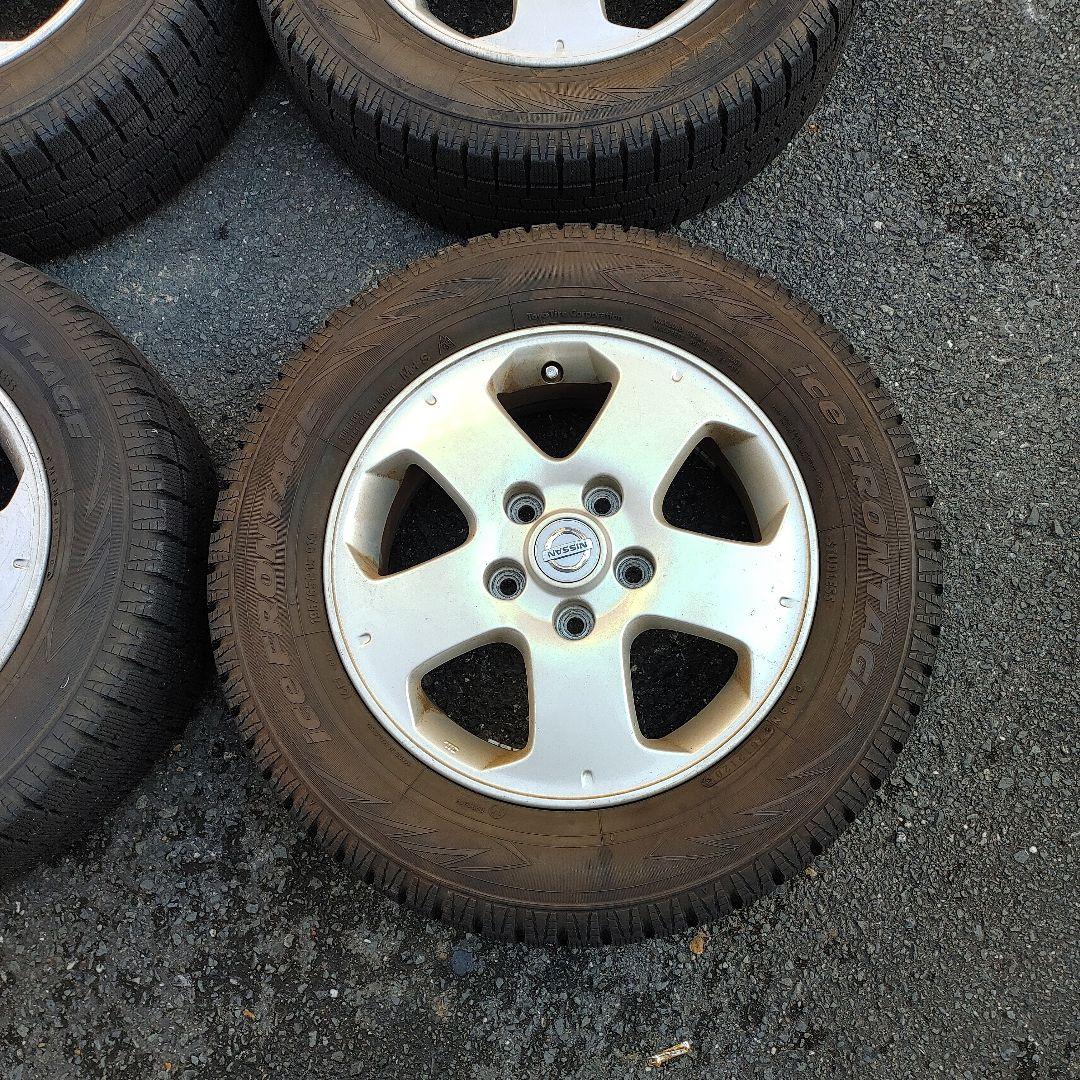 C25 セレナ純正ホイール　スタッドレスタイヤ　トーヨータイヤアイスフロンテージ