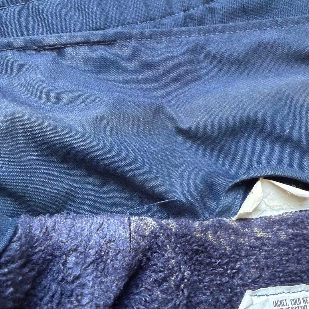 h*9様 US NAVY アラミドデッキジャケット 初期 米軍実物 ステンシル