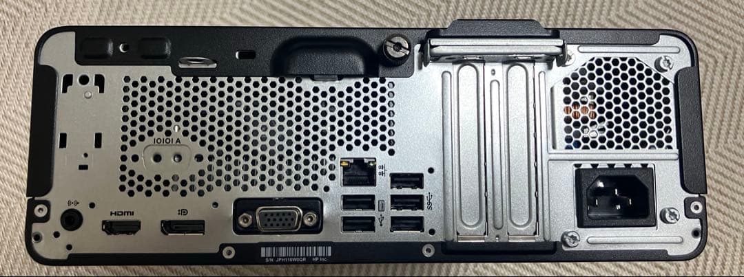 HP製小型デスクトップPC/i5/メモリ16GB/SSD256GB