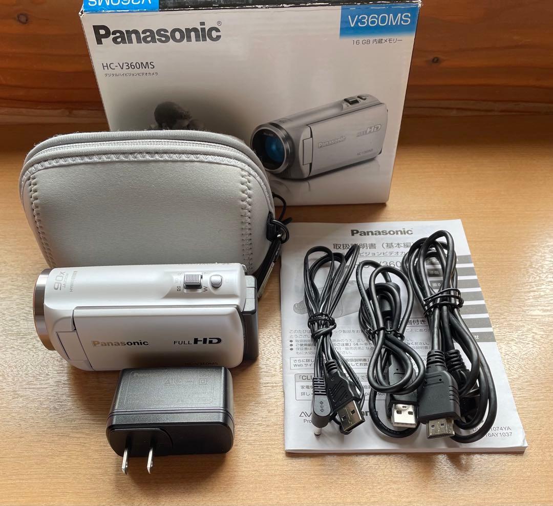 Panasonic HC-V360MS ビデオカメラ