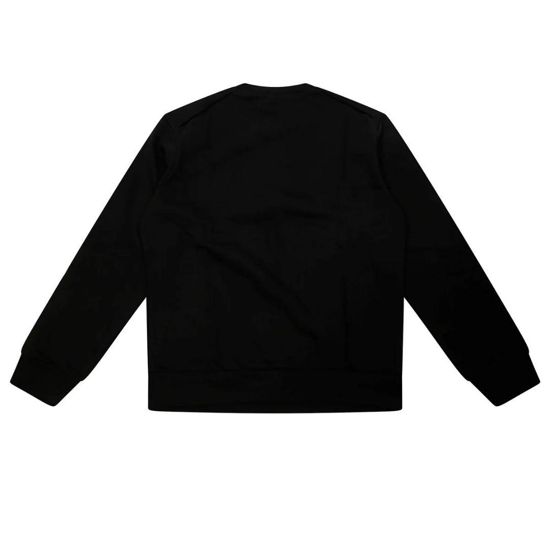 大人もOK! Marni マルニ . ロゴプリント スウェットシャツ ブラック