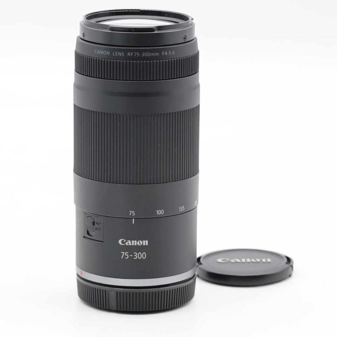 美品 Canon RF 75-300mm F4-5.6 望遠ズームレンズ
