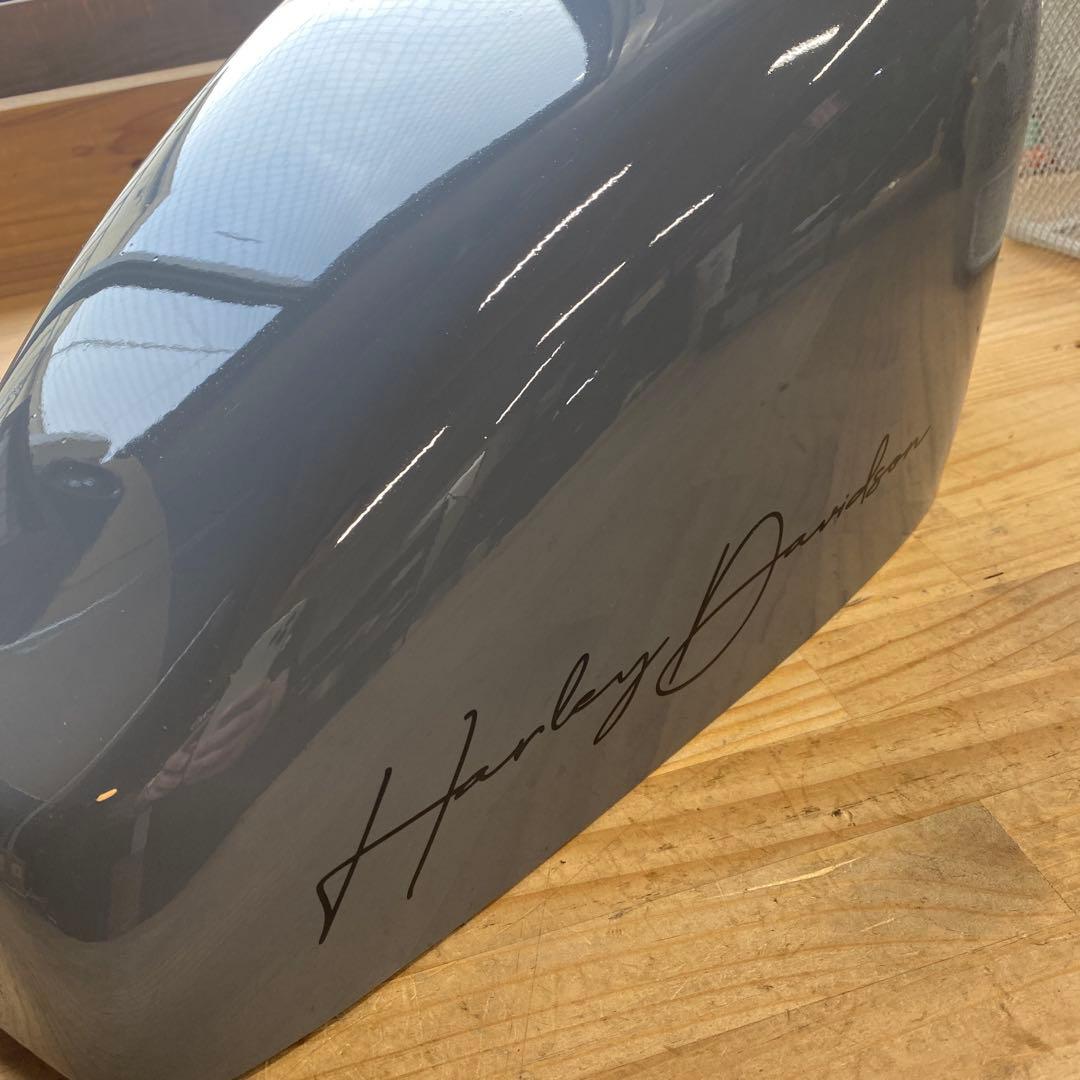 サイモンカスタム タンクカバー グロスグレー・ブラックハンドスクリプト