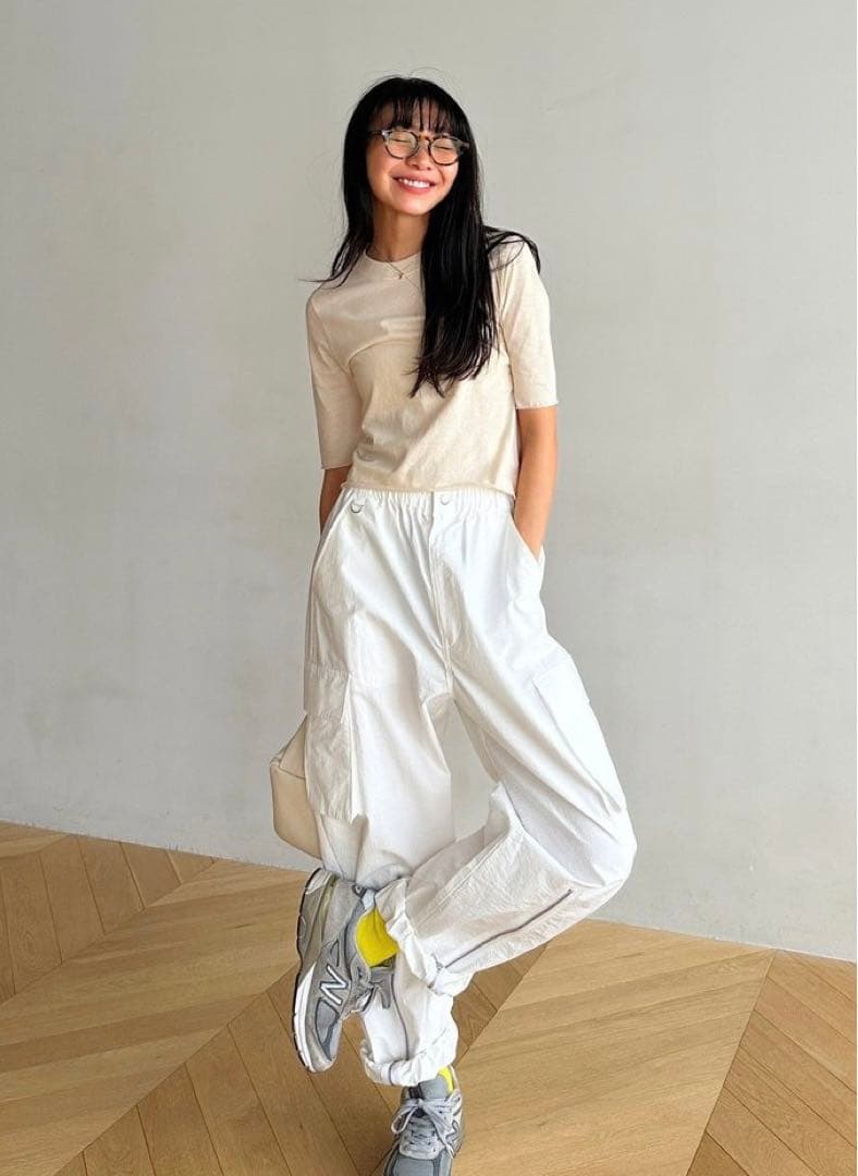 searoomlynn ☆ ヘムZipルーズカーゴパンツ