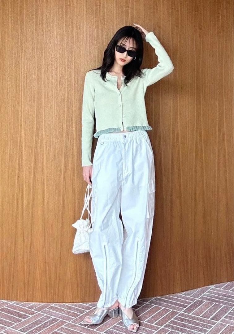 searoomlynn ☆ ヘムZipルーズカーゴパンツ