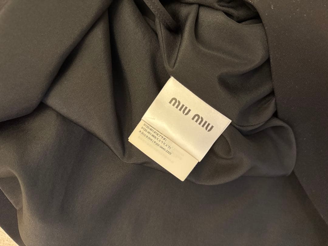 miumiu ミウミウ　ミニワンピース　新品未使用