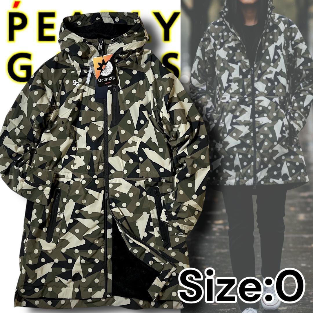 0 定59,400円 パーリーゲイツ 中綿裏地一体型素材使用 ロングジャケット