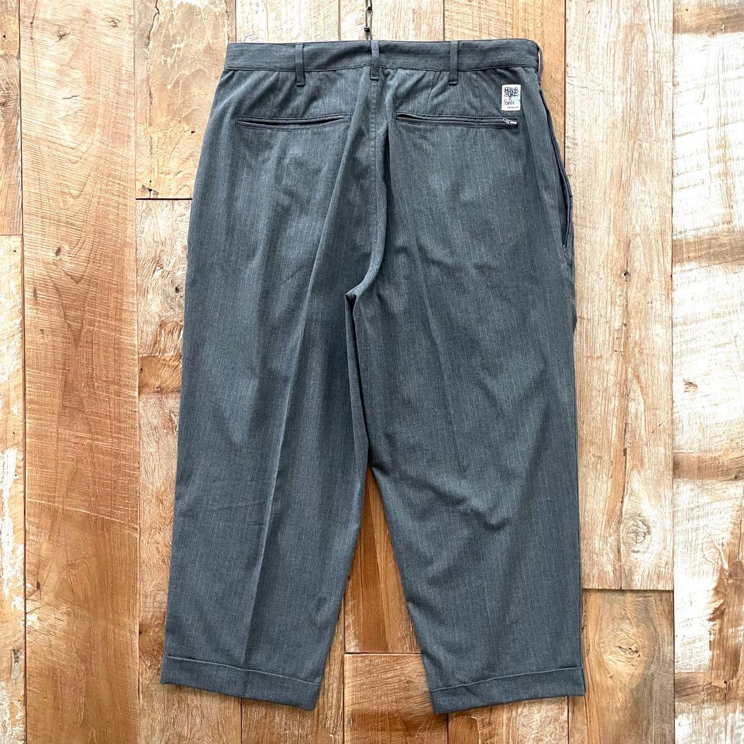 【極美品】BEAMS SURF&SK8 SSZ ワイド スラックス パンツ L