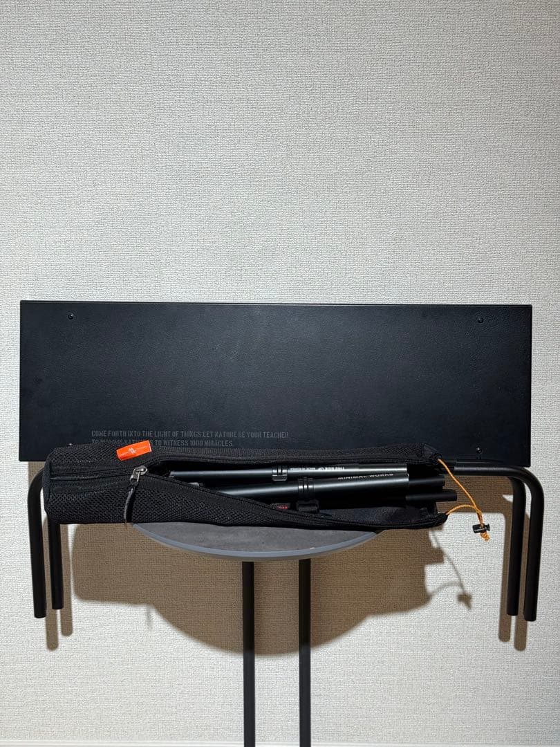 campgeeks インディアンハンガートップ M ブラック　ハンガーセット