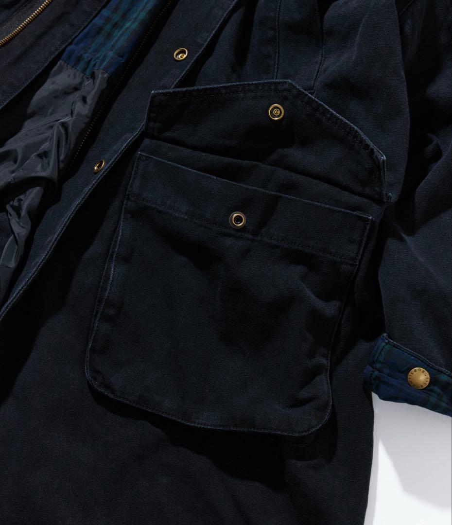 新品★NAUTICAノーティカヴィンテージライク クラッシュドダックコート