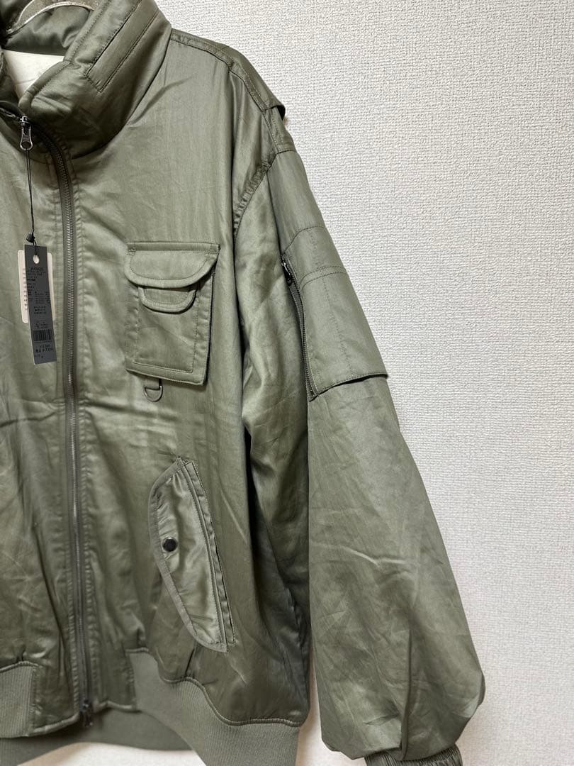 【JEANASIS】 Army BIGブルゾン