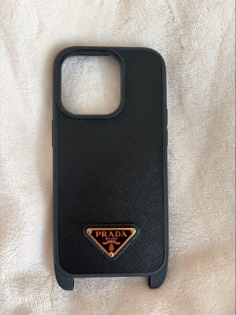 PRADA ブラック iPhone14Pro ケース ハード