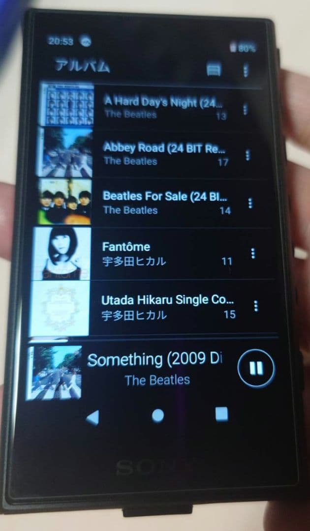 SONY　ウォークマンAシリーズ NW-A106（B）