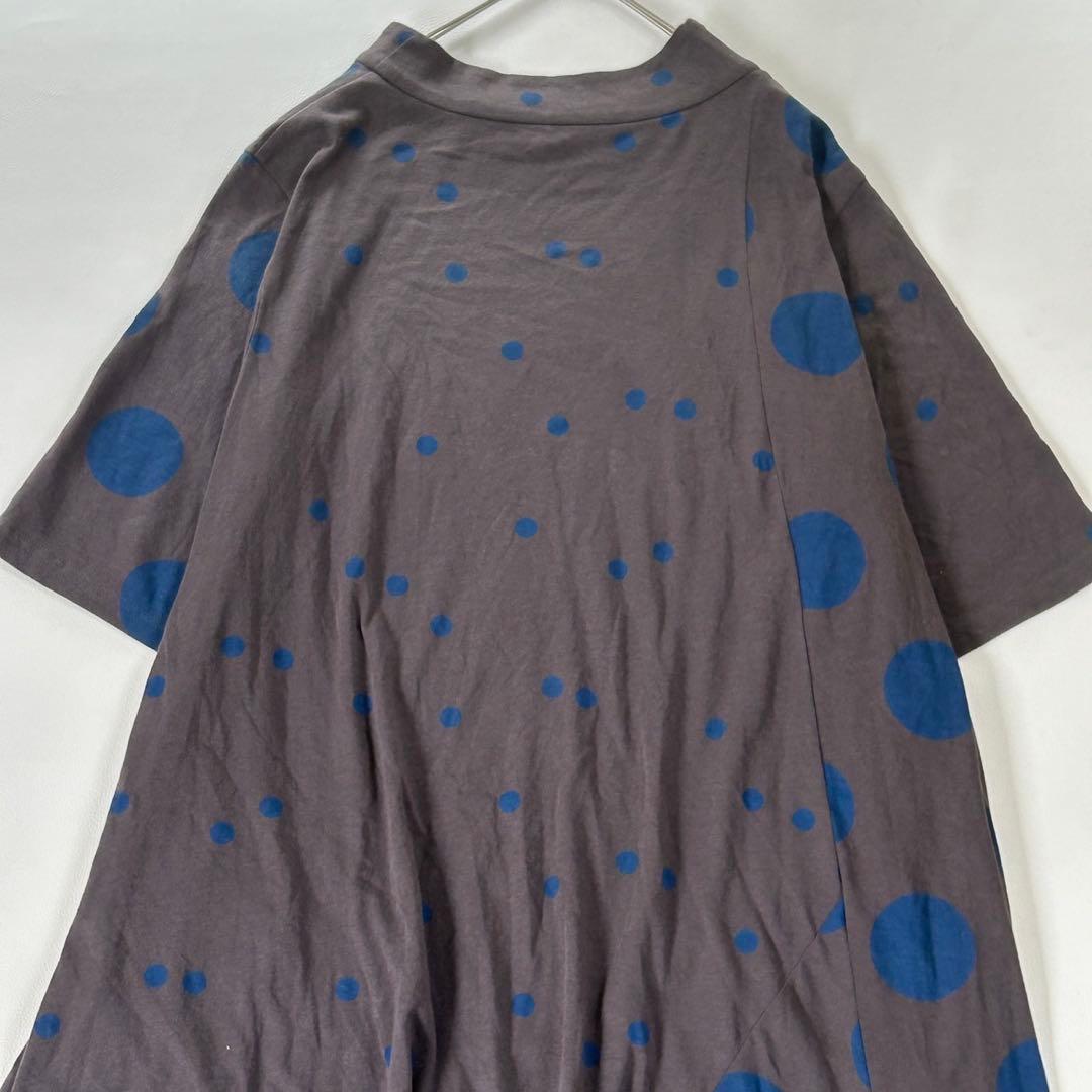 センソユニコ 慈雨 2023年購入 ドット柄 変形 チュニック ワンピース 40