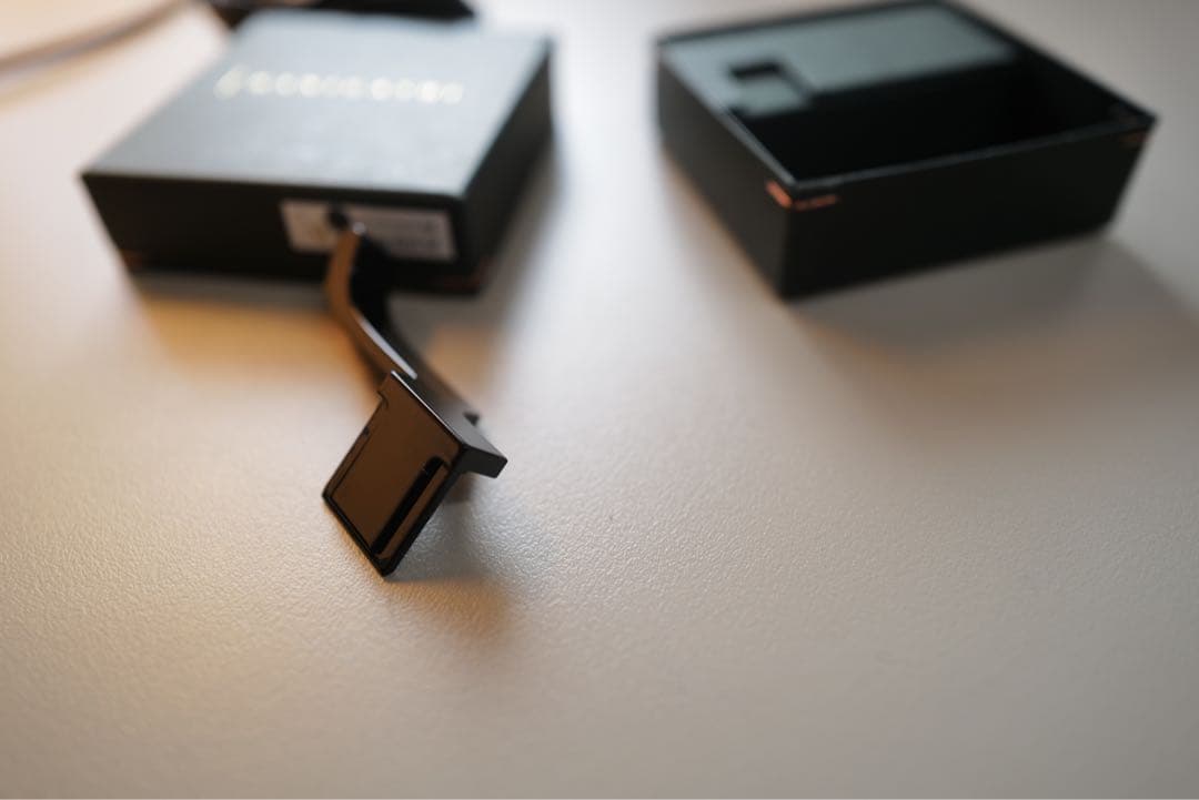 nanigashi サムレストブラックペイント　【 Leica M10/11 】