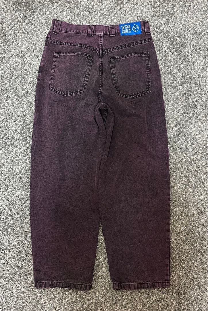 polar skate bigboy purple black S 紫 新ロゴ