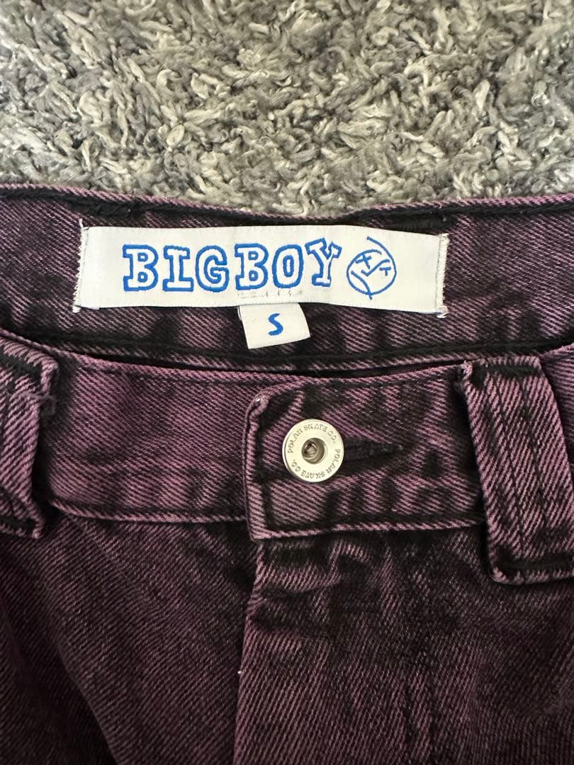 polar skate bigboy purple black S 紫 新ロゴ