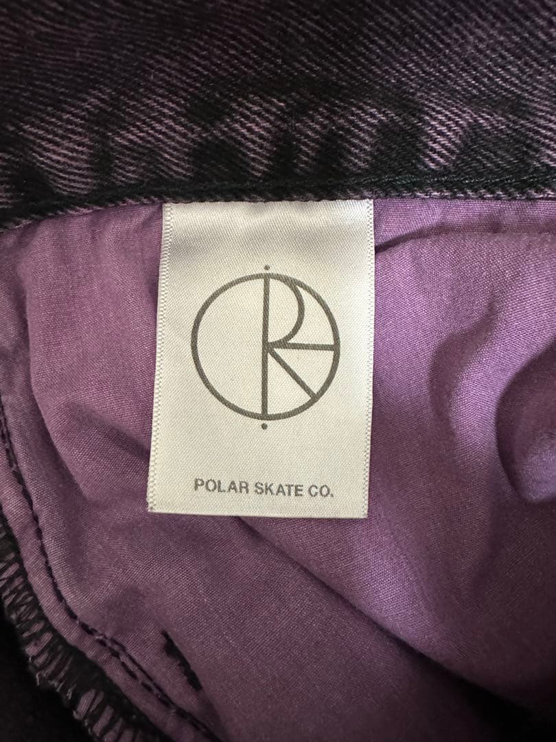 polar skate bigboy purple black S 紫 新ロゴ