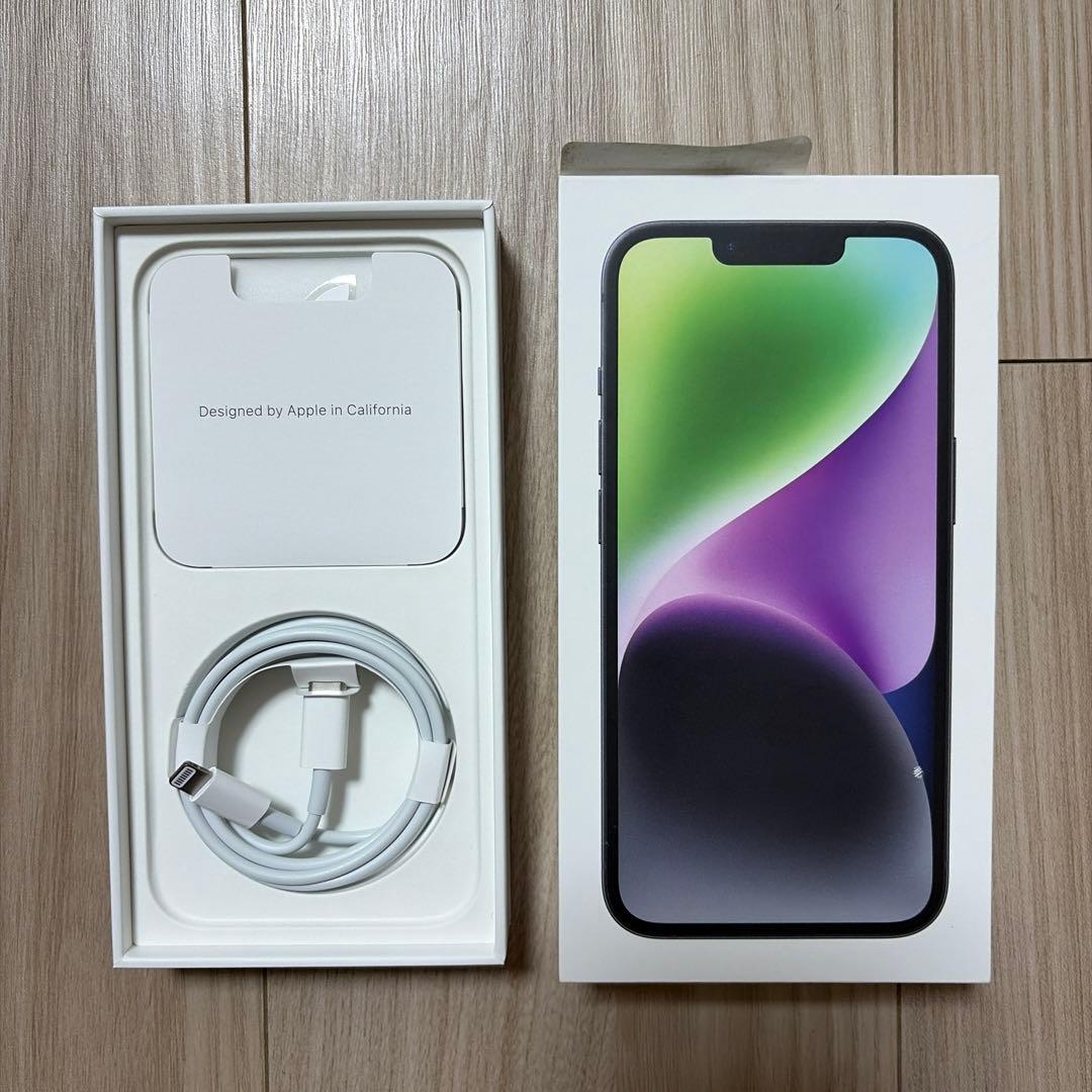 Apple iPhone 14 ミッドナイト 本体