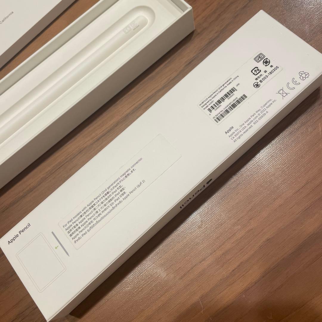 iPadアクセサリー Apple Pencil 2nd generation MU8F2J/A