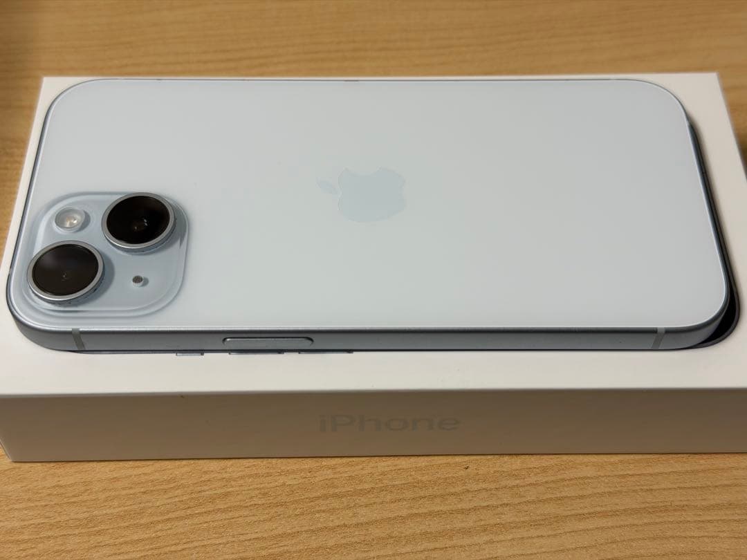 iPhone 15 ブルー 128GB バッテリー88%