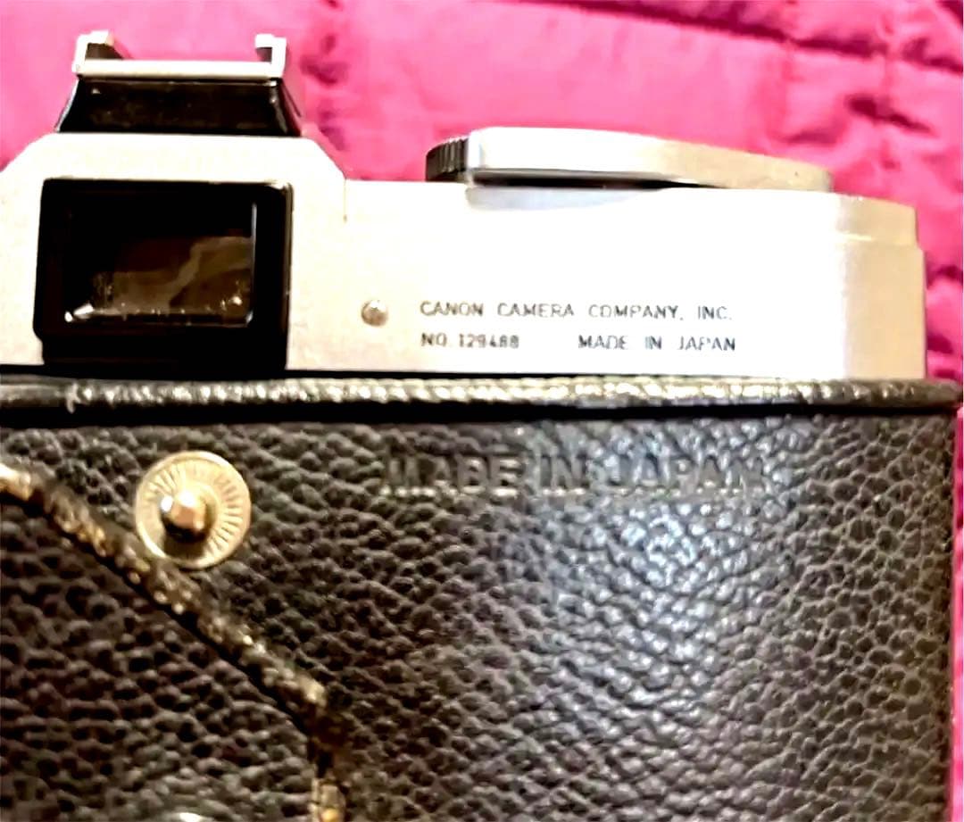 Canon FX 一眼レフ フィルムカメラ （ジャンク品）レザーケース付き