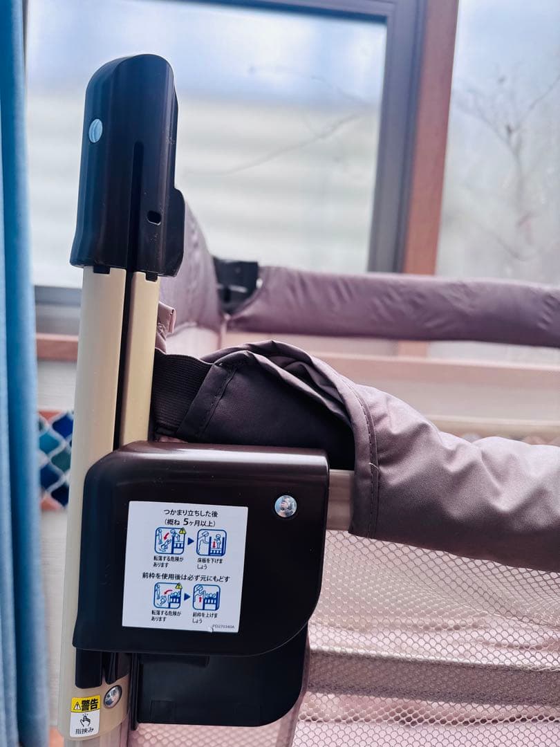 ほぼ新品Aprica アップリカ ココネル エアー ココアブラウン ベビーベッド