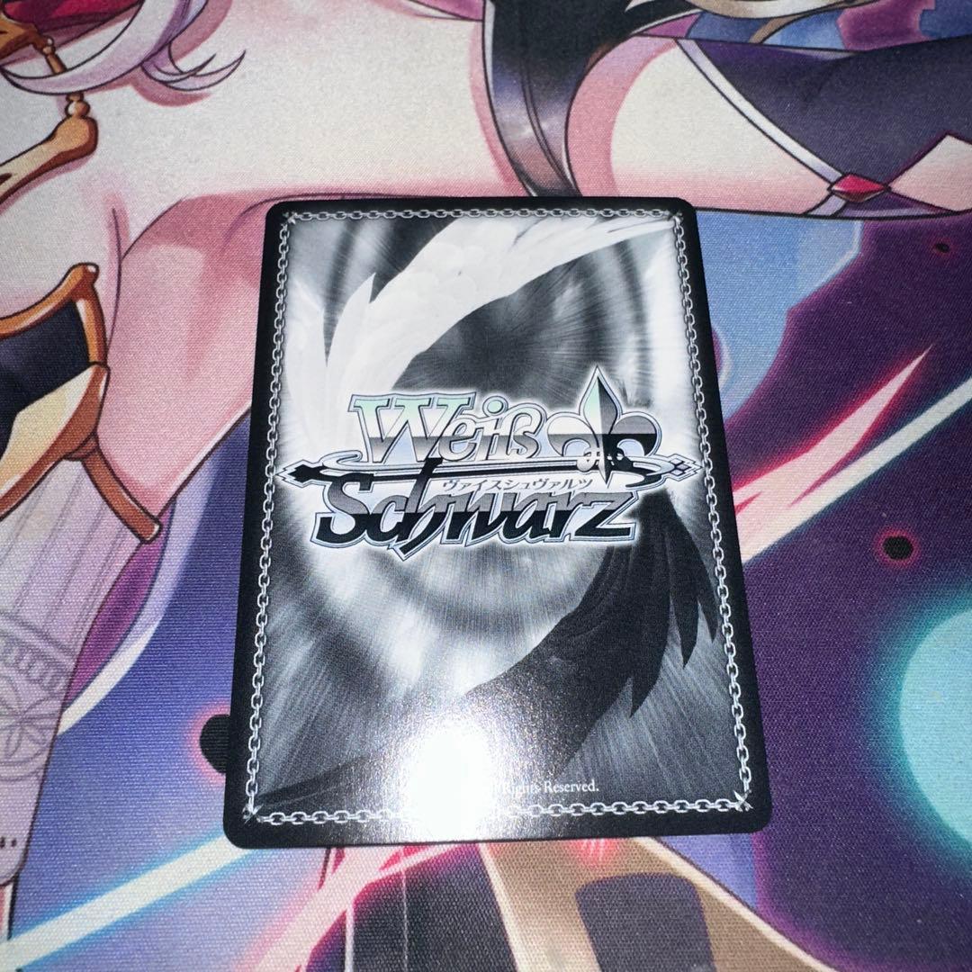 【ローゼスドリーム ライスシャワー】　サイン　ウマ娘　ヴァイスシュヴァルツ