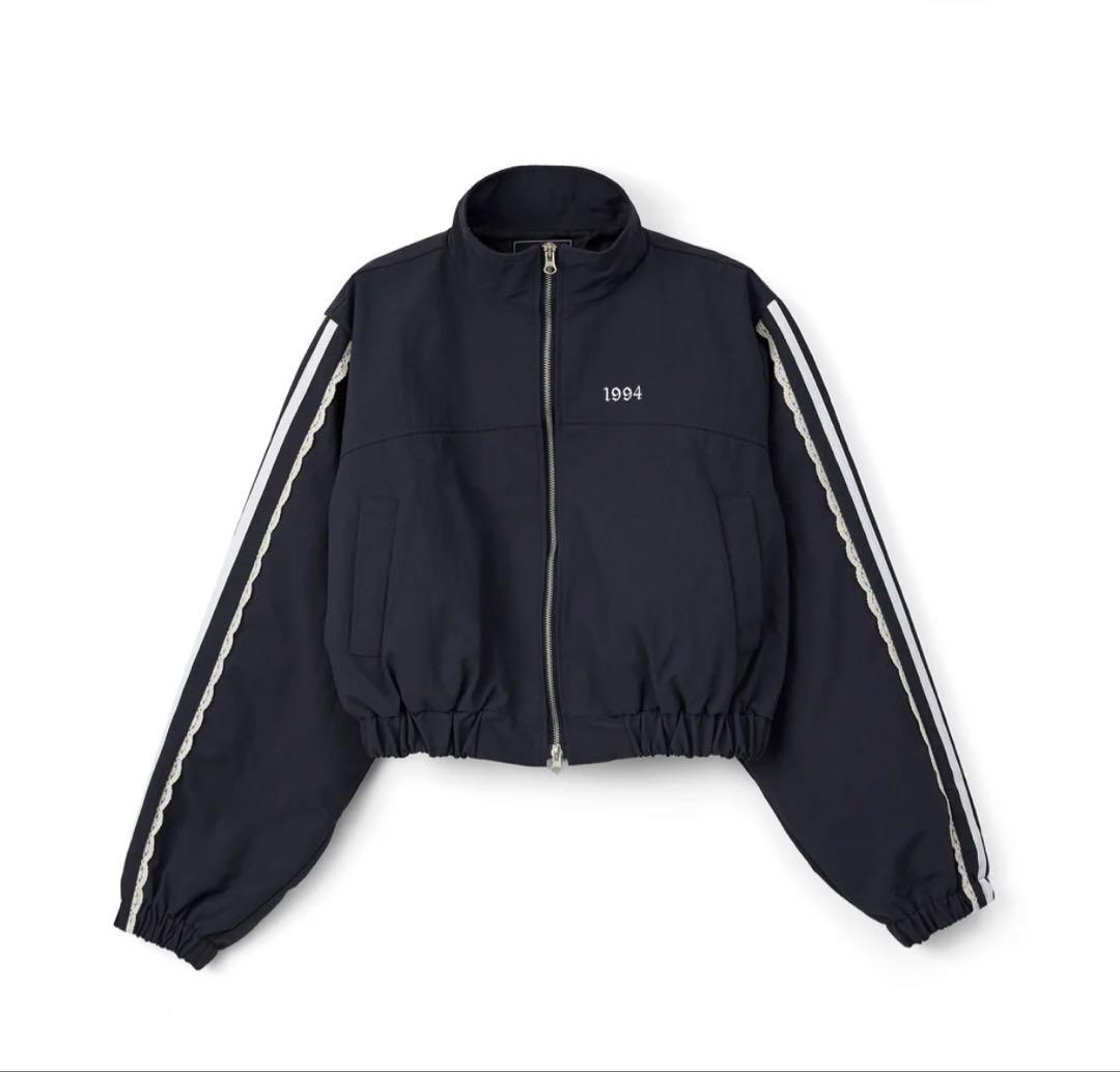 luamod ルアモダ　Lace Line Cropped Jacket